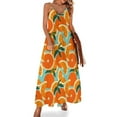 thumbnail image 1 of Orange Harvest - Vestido azul sin mangas vestido de fiesta noche verano vestido de mujer 2024 Vestidos de mujer, 1 of 7