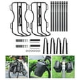 thumbnail image 3 of Front Bike Rack Metal Mountain Road Bike Cargo Rack Cycling Accessories 2Pcs, 3 of 8