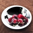 thumbnail image 2 of Reheyre Polished Food Grade Stainless Steel Fruit Dish - Silver Color - Large Capacity Serving Bowl - Household Supplies, 2 of 8