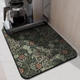 thumbnail image 2 of Washable Rubber Boho Style Vintage Floral Dish Drying Mats for Kitchen Counter Home Large Coffee Bar Pad Accessories and Decor for Utensils Stemware 18''x24'', 2 of 7