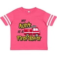 thumbnail image 3 of Inktastic My Aunt is a Firefighter with Fire Truck Boys or Girls Toddler T-Shirt, 3 of 5