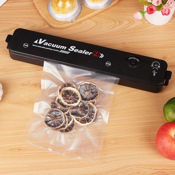 Automatic Vacuum Sealer Machine for Food Storage, Compact One-Touch Design with Starter Bag Kit, Extends Freshness for Sous Vide, Freezer & Meal Prep