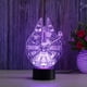 thumbnail image 3 of Lámpara nocturna Millennium Falcons Anime Decor 3D Illusion, 3 of 3