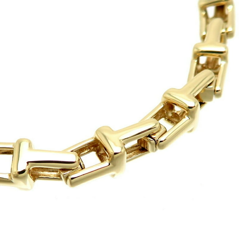 Pre-Owned Tiffany T narrow chain women's and men's bracelet Pre-Owned Tiffany T narrow chain women's and men's bracelet