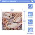 thumbnail image 5 of BZSMCE Towel Cotton Face Towel Soft Hand Towels Fashion Swan Serenade Pattern, 5 of 9