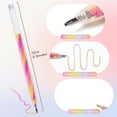 thumbnail image 5 of Fluorescent Spiral Color Changing Pen 5Ml Color Changing Ballpoint Pens Rainbow Gradient Design Color Changing Ballpoint Pen Set Rainbow Gel Pen Suitable for Writing Painting Coloring ( 6Pack), 5 of 8