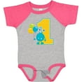 thumbnail image 3 of Inktastic First Birthday Monster Boys or Girls Baby Bodysuit, 3 of 5