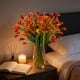 thumbnail image 5 of Ramo de flores artificiales de calas de plástico | Tallos de calas artificiales para decoración de exteriores | Arreglo floral artificial realista para macetas, 5 of 6