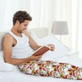thumbnail image 5 of Sikiie Santa Claus bells Pajama Pants Men, PJ Bottoms, Sleep & Lounge Pants-Small, 5 of 6