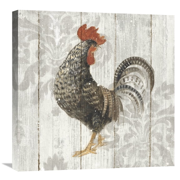 Global Gallery Albena Hristova 'Farm Friend II on Barn Board' Canvas Wall Art