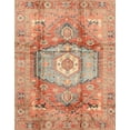 thumbnail image 1 of Ahgly Company Machine Washable Indoor Rectangle Abstract Brown Sugar Brown Area Rugs, 8' x 12', 1 of 7