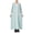 Light Green, variant on Girls Musli𝗆 Dresses Embroidered Abaya Maxi Dress Long Sleeve Islami𝖼 Prayer Clothes Toddler Kid Middle Easter𝗇 Arabic Kaftan