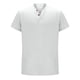thumbnail image 4 of Camiseta retro de manga corta con cuello en V para hombre: color liso con diseño de corbata, ligera para todas las estaciones, corte holgado en el pecho y la cintura, 4 of 5