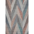 thumbnail image 2 of Addison Rugs Mayfield Premium Machine Washable Transitional Geometric Copper Rectangle Rug, 3' x 5', 2 of 6