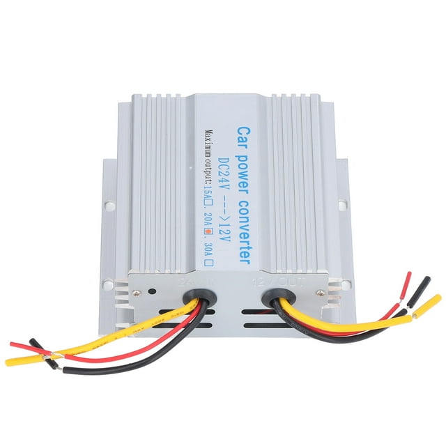 Convertidor reductor Vto V, regulador de voltaje de potencia reductor de 24 V a 12 V Regulador de voltaje CC Solución innovadora VoborMX herramienta