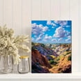 thumbnail image 2 of Scenic Canyon Landscape Oil Painting Canvas Print Wall Art for Living Room Office Hotel Lobby, 2 of 8