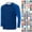 (Block A-Type)Blue, variant on Long Sleeve Shirt for Mens George Lightweight Breathable Stretch Active Long Sleeve Shirts for Mens, Black, XL