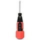 thumbnail image 1 of Destornillador eléctrico recargable rojo con luces LED, 1 of 2