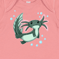 thumbnail image 4 of Inktastic Cute Axolotl swimming with bubbles Boys or Girls Baby Bodysuit, 4 of 5