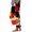 Red-3, variant on Womens Casual Palazzo Pants Fashion Graphic Baggy Wide Leg Pants With Pockets Ladies Autumn Everyday Trousers,M
