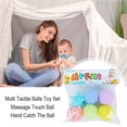 thumbnail image 4 of De Bolas Sensoriales De Goma Con Textura Para Niños, Juguetes Para Niños, Juego De Bolas Multitáctiles, Pelota Táctil De Masaje, Atrapar La Pelota A Mano 1 Juego Eigraketly FN003110-00, 4 of 6