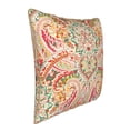 thumbnail image 2 of Xecao Indian Paisley 1 Print Soft Velvet Decorative Throw Pillow Covers, Square Cushion Cases for Bed, Sofa, Living Room, Car, and Indoor Outdoor Use-16"x16", 2 of 8