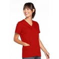 thumbnail image 5 of Cherokee Workwear Originals Women's Scrubs Top Snap Front V-Neck 4770, 5 of 5