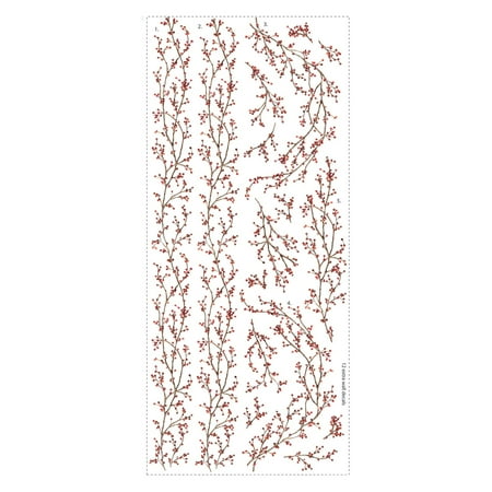 Berry Vine Peel and Stick Wall Decals