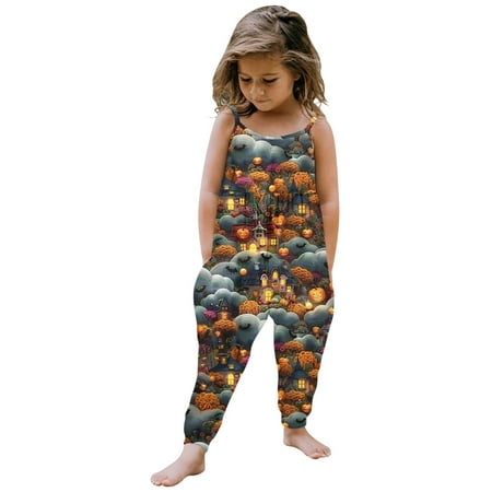 

Toddler Baby Girl Prints Jumpsuit Sleeveless Romper Outfits Pants Clothes Baby New Year Outfit Baby Outfits for Girls First Birthday Dresses for Baby Girls Owl Romper 18mth Clothes 12 Birthday Girl