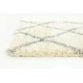 thumbnail image 4 of Unique Loom Opulence Trellis Shag Geometric Area Rug or Runner, 4 of 6