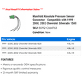 thumbnail image 2 of Manifold Absolute Pressure Sensor Connector - Compatible with 1999 - 2000, 2002 Chevy Silverado 1500, 2 of 2