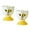 A, variant on Artistic Ceramic Holder & Bowl Set, Bees Embossed Spring Dining Accessories, 2PC Kitchenware Decor