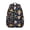 Skull and Sombrero, variant on Sun and Planet Gothic Pattern Backpack for School, Cute School Bag with Adjustable Shoulder Straps and Padded Back, 15.3"x11"x7.1"