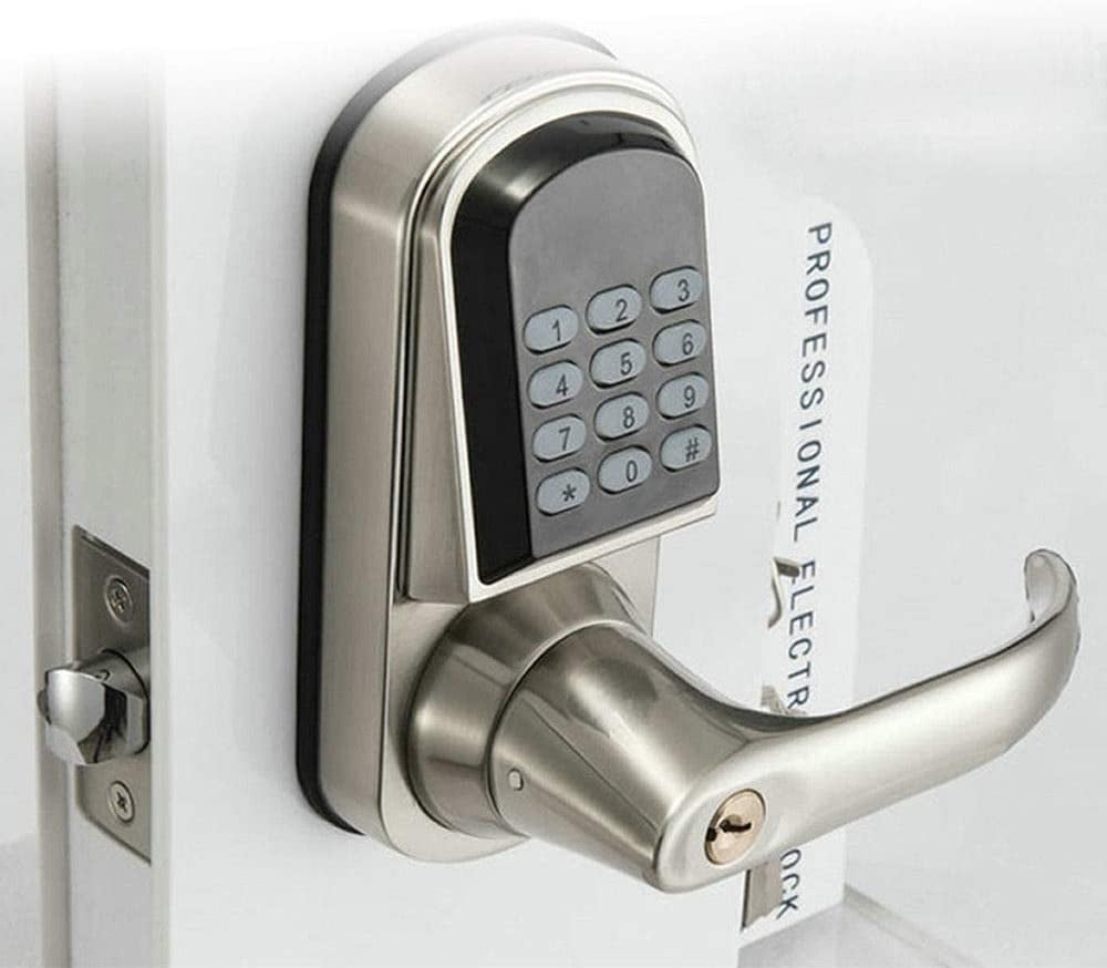 Electronic Smart Keyless Door Lock Digital Touch Password Security Entry Home US 