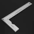 thumbnail image 4 of Regla de ángulo recto de 300 mm, aleación de aluminio engrosada Regla de ángulo recto de metal de 90 grados Herramienta de medición de carpintería, 4 of 12