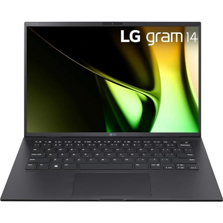 LG gram 14-inch Lightweight Laptop, Intel Evo Edition - 13th Gen Intel Core﻿ Processor i7-1360P, 16GB RAM, 512GB SSD, Black Notebook