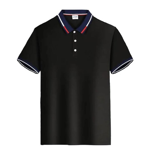 Gibobby Polo Casual para Hombre Camisas polo de moda para hombre, estilo casual, manga larga, para golf, color block algodón(Negro,XG)