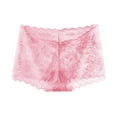 thumbnail image 4 of SDNall Briefs with Lace Trim for Women, Solid Color Hollow Out Casual Underwear, Comfortable Panties for Daily Wear, 4 of 6