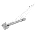 thumbnail image 1 of Tendedero Plegable de Pared Metálico Interno o Externo con 4 líneas Resistentes Que soporta 45Kg de Ropa - Color Blanco, 1 of 7