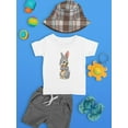 thumbnail image 3 of Happy Bunny With Carrot T-Shirt Infant -Image by Shutterstock,  6 Months, 3 of 4