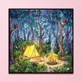 thumbnail image 1 of Cuadros Decorativos 14CT bosque Camping contado bordado DIY punto de cruz completo arte de la pared regalo Ndcxsfigh Nuevos Originales, 1 of 8