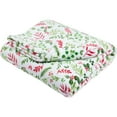 thumbnail image 2 of Well Dressed Home Christmas Winter Throw Blanket Sweet Sprigs, Throw 60x70, 2 of 5