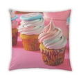 thumbnail image 2 of Ahgly Company Foods Cupcake Outdoor Throw Pillow, 18 inch by 18 inch, 2 of 6