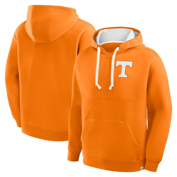 Men's Fanatics Tennessee Orange Tennessee Volunteers Hometown Premium Rise And Conquer Half-Zip Hoodie