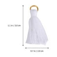 thumbnail image 5 of WHAMVOX 30 Pieces Mini Ribbon Tassel Charms for Jewelry Making, Craft Supplies, Accessories and Decorations, 5 of 8