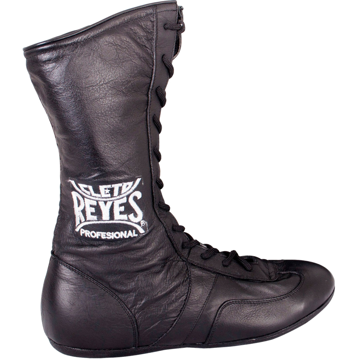Cleto Reyes Leather Lace Up High Top Boxing Shoes - Size: 7 - Black - image 2 of 4