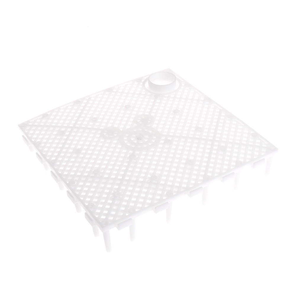 Aquarium Divider Tray Plastic Grid Aquarium Egg Crate Light Diffuser