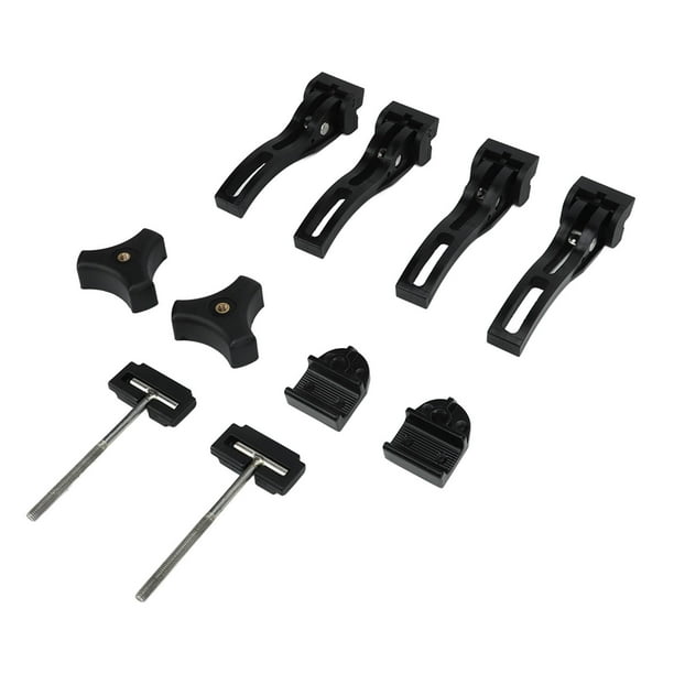 Abrazadera para cubierta Tonneau montaje universal resistente a los impactos kit de abrazadera para cubierta Tonneau de tres pliegues duradera para cubierta Tonneau de tres ANGGREK Otros