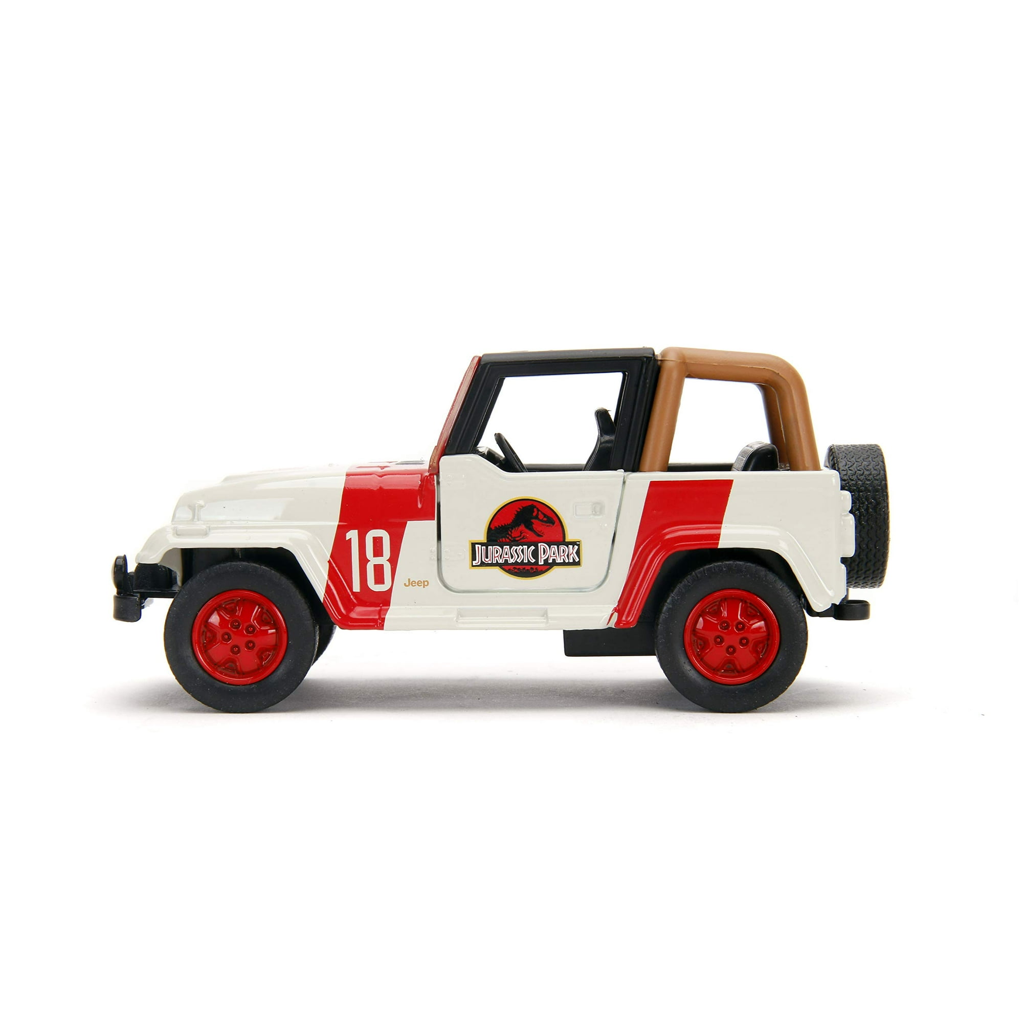 Jada Toys Jurassic World 1 32 Jeep Wrangler Die cast Car Toys for Kids and Adults