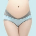 thumbnail image 5 of Tejiojio Maternity/Labor/Nursing Clothing Clearance Maternity Knickers Low Waist V Shaped Cotton Pregnancy Postpartum Panties, 5 of 9